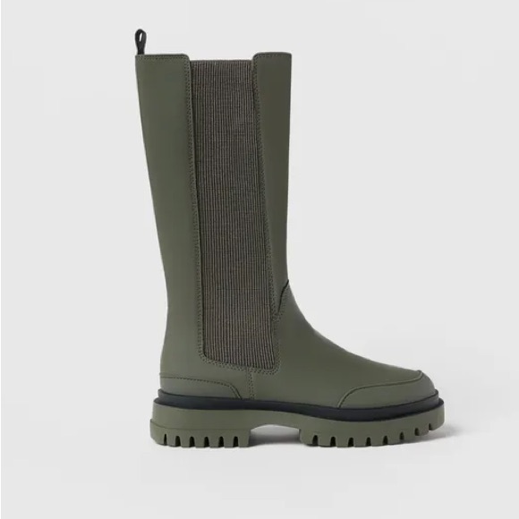 LUG SOLE RUBBERIZED BOOTS ZARA - Picture 3 of 9